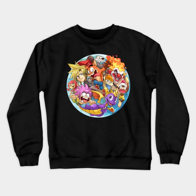 PS World Crewneck Sweatshirt by RySpirit